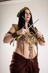 Moira Ancksunamun Cosplay Pose Daggers 